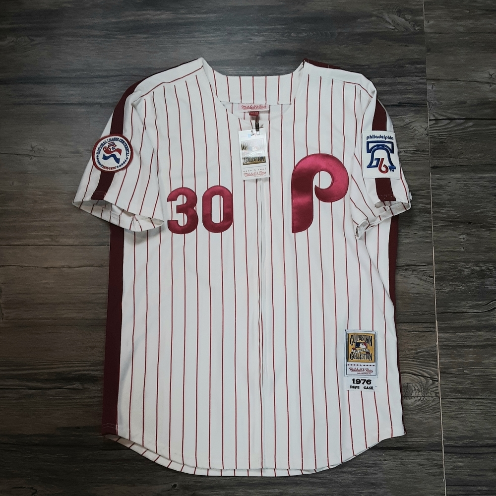 Mitchell Ness Philadelphia Phillies Dave Cash Bicentennial Jersey